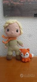 Piccolo principe e volpe amigurumi 