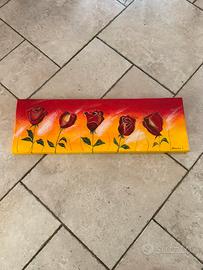 Quadro dipinto a mano no stampa