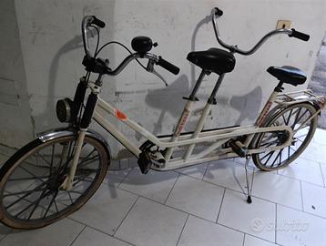 bici tandem a due