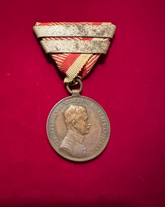 Medaglia al Valore, argento, prima guerra mond.
