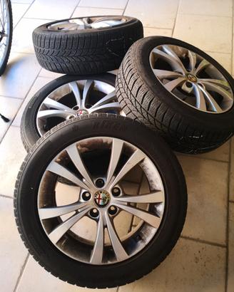 Kit ruote e cerchi da 16" Alfa Romeo
