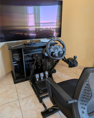 Postazione simulatore Logitech G920 completa