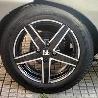 Cerchi in lega 14" Diamantati-Nero 4x98Fiat-Lancia