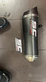 Scarico SC1-R Sc project carbonio