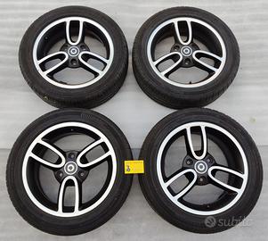 4 Cerchi In Lega Da 15 Per Smart Doppia Misura