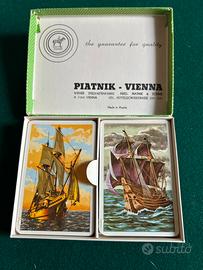 Confezione carte da gioco Platnik Vienna nuovo ra