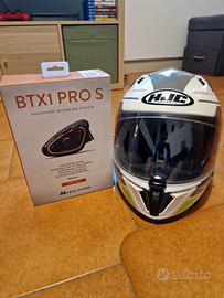 Casco HJC i70 + Interfono MIDLAND BTX1 PRO S