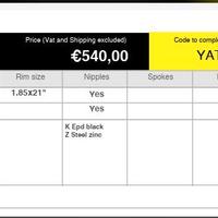 Teneré 700 Permuto kit Tubeless Bartubeless