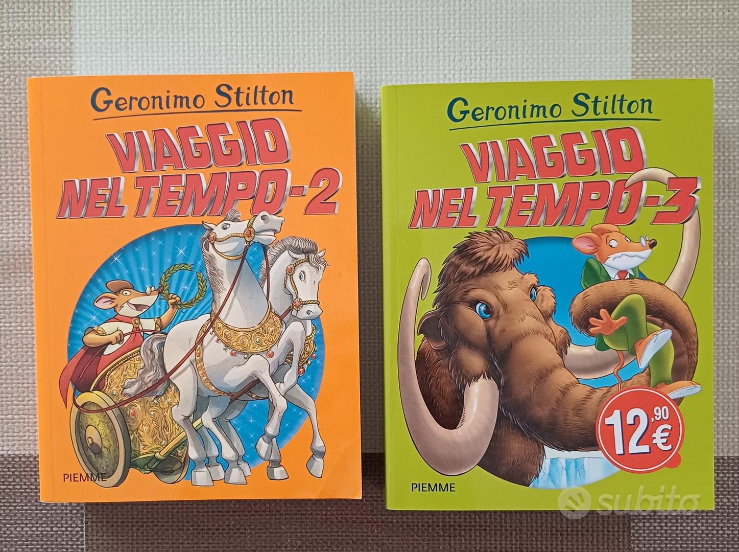 Libri Geronimo Stilton viaggio nel tempo 2 e 3 - Libri e Riviste In vendita  a Torino