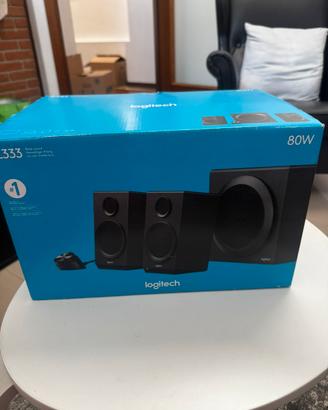 Logitech Z333 casse audio 2.1 80W con subwoofer