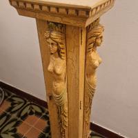 Colonna decorativa porta oggetti 