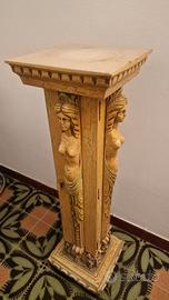 Colonna decorativa porta oggetti 