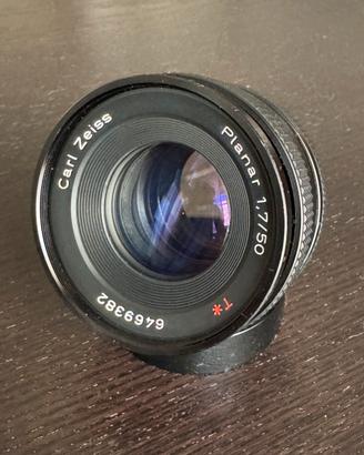 Obiettivo Contax Zeiss Planar T* 50mm 1.7
