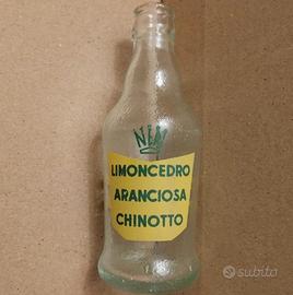 Bottiglia anni 50 bibita Neri Chinotto Chin8 Aranc