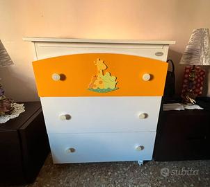 Fasciatoio, cassettiera