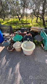 Damigiane vino in vetro x 9