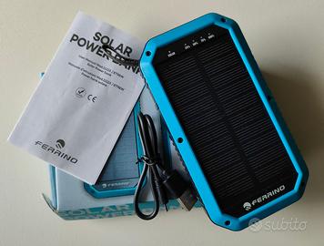 Ferrino batteria solarte per tutti i Telefoni