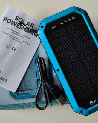 Ferrino batteria solarte per tutti i Telefoni