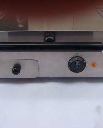 PIASTRA GRILL ELETTRICA IN VETROCERAMICA - 1400W