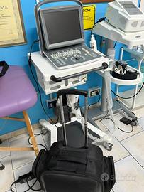 Ecografo CHISON 2 Doppler+sonda, carrello,borsa