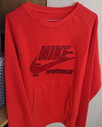 Felpa Nike arancione