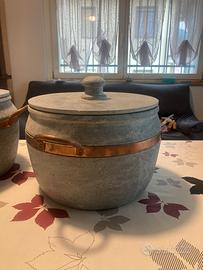 Pentola in pietra ollare