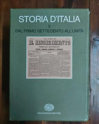 Storia d'Italia 3 - Dal primo Settecento all'Unità