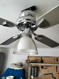 ventilatore a soffitto con luci e telecomando 