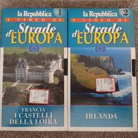 Videocassette VHS "Strade d'Europa" LaRepubblica