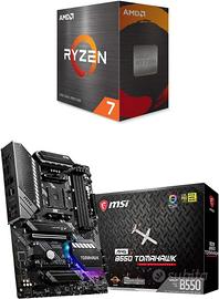 Ryzen 7 5700X3D + MSI MAG B550 TOMAHAWK + RAM