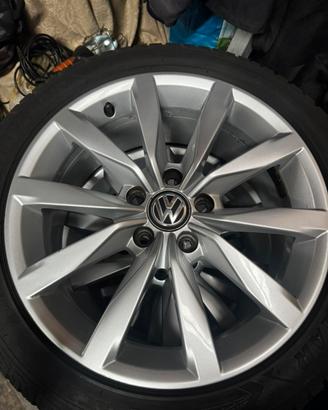 Cerchi e gomme vw golf 7.5