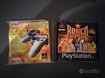 Rosco McQueen PlayStation 1 completo con manuale 