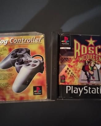 Rosco McQueen PlayStation 1 completo con manuale 