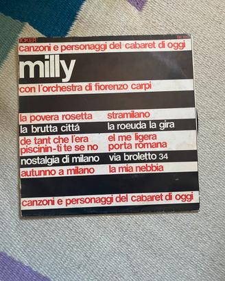 Milly con Fiorenzo Carpi