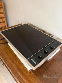 Piano cottura vetroceramica a gas da incasso