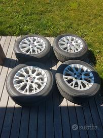 Cerchi fiat punto evo originali e gomme GT Radial
