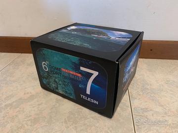 Dome port Telesin 7 Gopro Hero