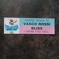etichetta per jukebox "Vasco Rossi"