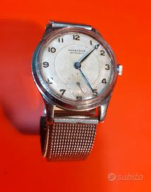 orologio vintage herryman cassa in acciaio