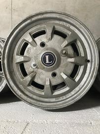 4 cerchi Fulvia coupé originali Lancia