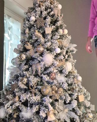 albero di natale 220cm