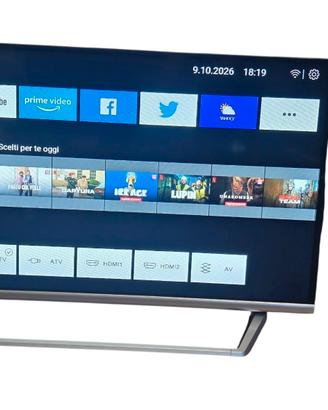 smart tv Saba 32' con DVB-T2