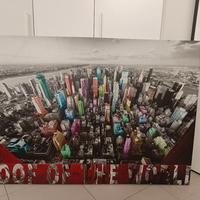 Quadro su tela canvans "New York" 100 x 140