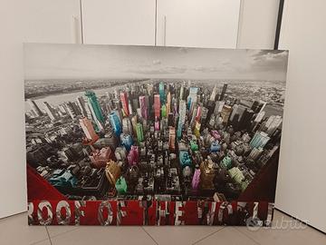 Quadro su tela canvans "New York" 100 x 140