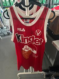 Maglie commemorative Virtus Kinder Natale 96/97