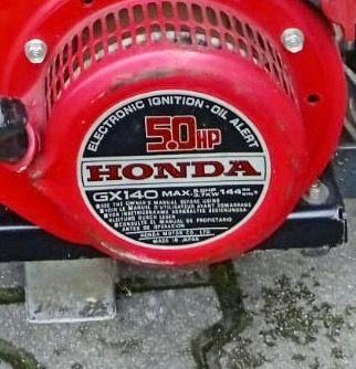 Idropulitrice Honda su carrello
