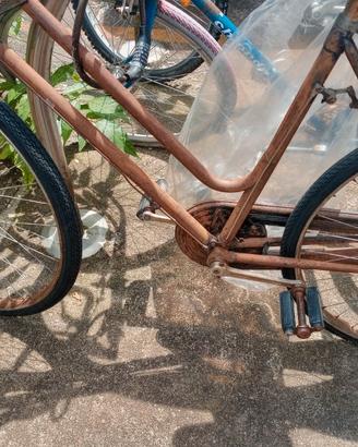Bici vintage freni a bacchetta. Da aggiustare