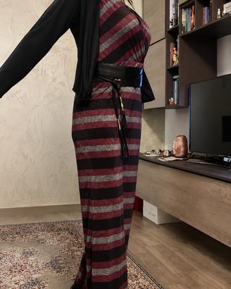 Tuta jumpsuit effetto lurex