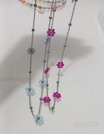 Collane con fiorellini