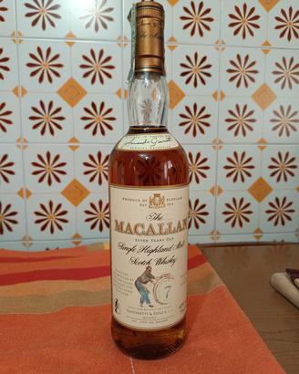 The Macallan 7 Anni Giovinetti  Vintage 